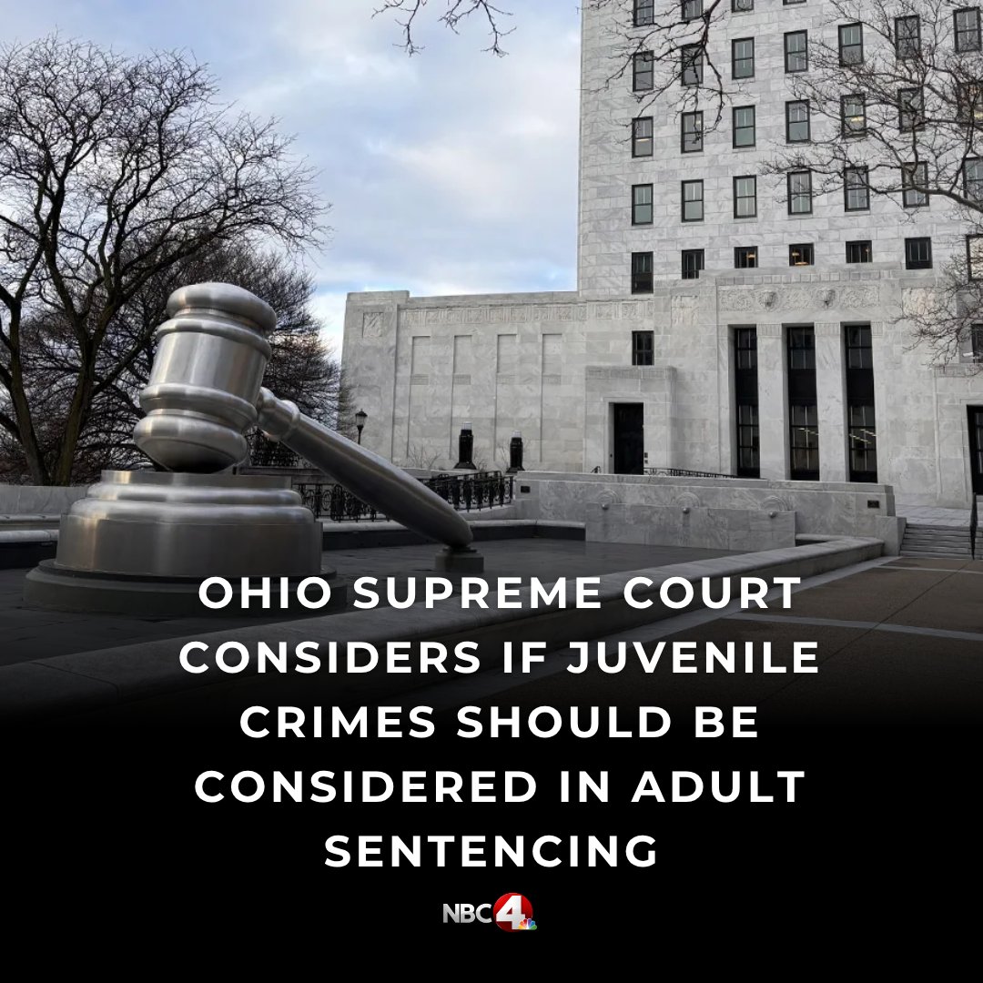 nbc4i's tweet photo. The Ohio Supreme court heard oral arguments Tuesday on a case out that could lead justices to rethink how courts can use a defendant’s history against them. https://t.co/qfxOrHs5u8 https://t.co/IxrYW44qEJ