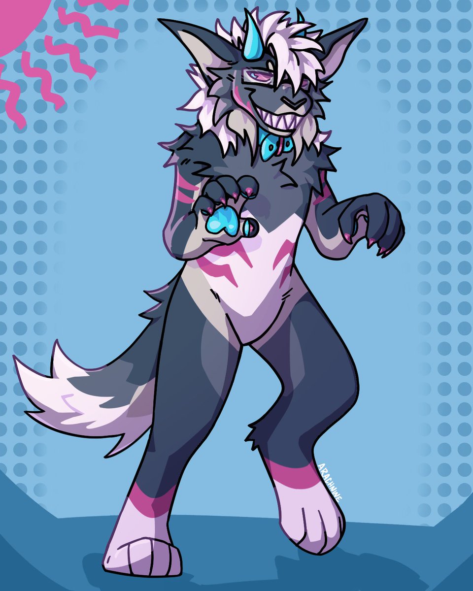 arachnine's tweet photo. finished up this piece as part of a character trade ‼️ https://t.co/Lk7DkTyA2n