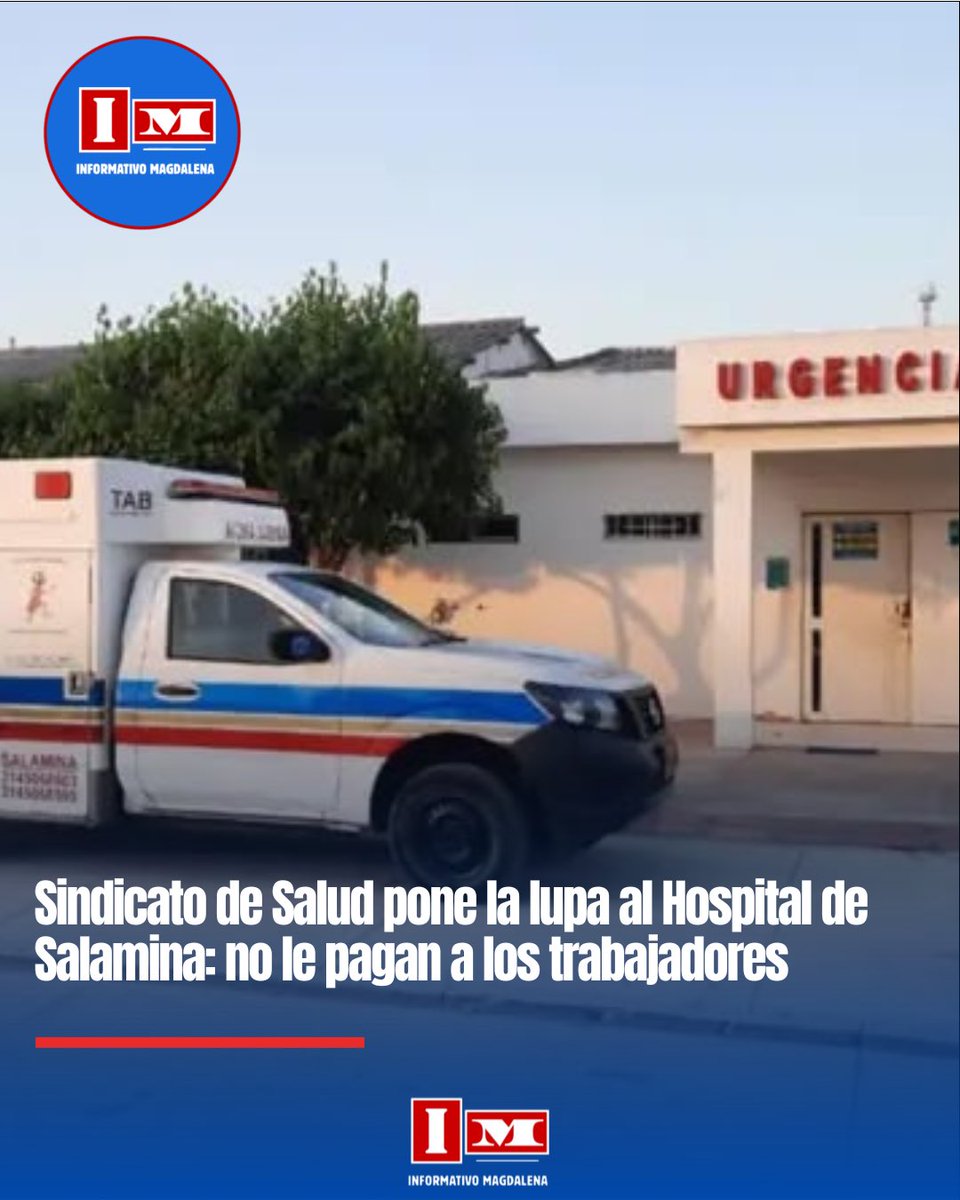 InformativoMag's tweet photo. A través de dos comunicaciones dirigidas a la gerencia, el sindicato denunció que los empleados de planta aún no reciben el salario correspondiente a mayo, junio ni la prima semestral de 2026, mientras que algunos contratistas acumularían cerca de dos meses sin recibir sus pagos https://t.co/BzO2ayVjwX