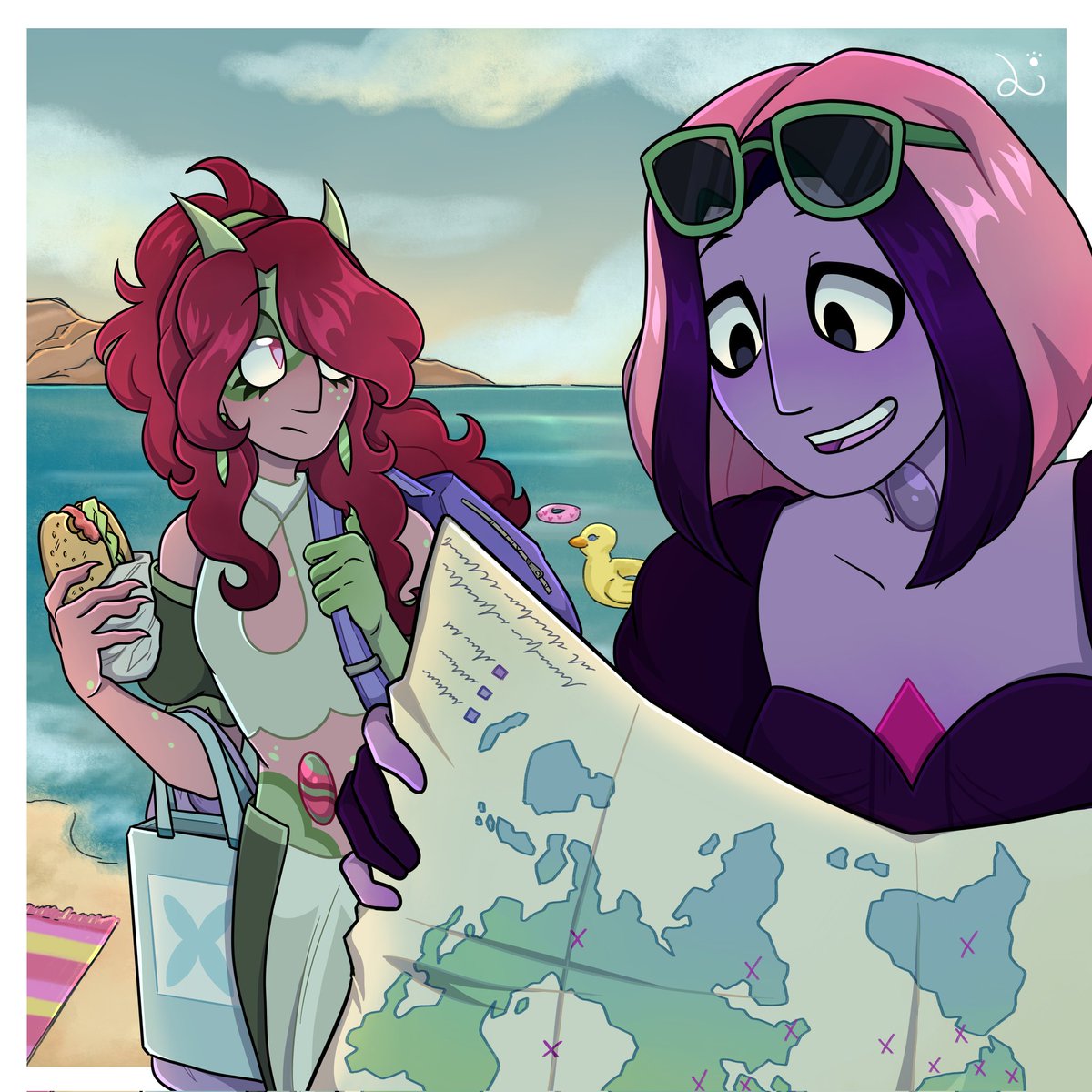 LadySandbox's tweet photo. A bunch of art of my gemsona!
#stevenuniverse #gemsona #yumeshipping https://t.co/vcSYsASPxC