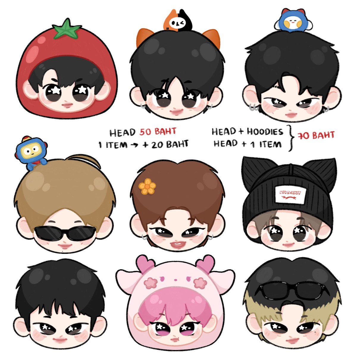 pleasuredrawing's tweet photo. - open commission-

• Head 50 baht 👦🏻

✿ สอบถามเพิ่มเติม 
กดติดตามก่อนทักเดมครับ

#รับวาดรูป #รับวาดแฟนอาร์ต #รับวาดรูปการ์ตูน #commissionTH #รับออกแบบgiveaway #commissionsopen https://t.co/UqwPbXQYV0