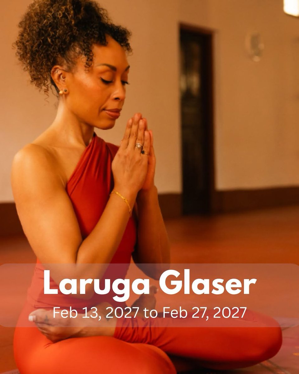 larugayoga's tweet photo. Building a Bridge from the Seen to the Unseen: One Month Intensive Part 2
-For All Levels of Experience-
🗓️ February 13, 2027 - February 27, 2027

The two week course will be a complete and comprehensive program offering foundational grounding for ne... https://t.co/csmbQrbYqG