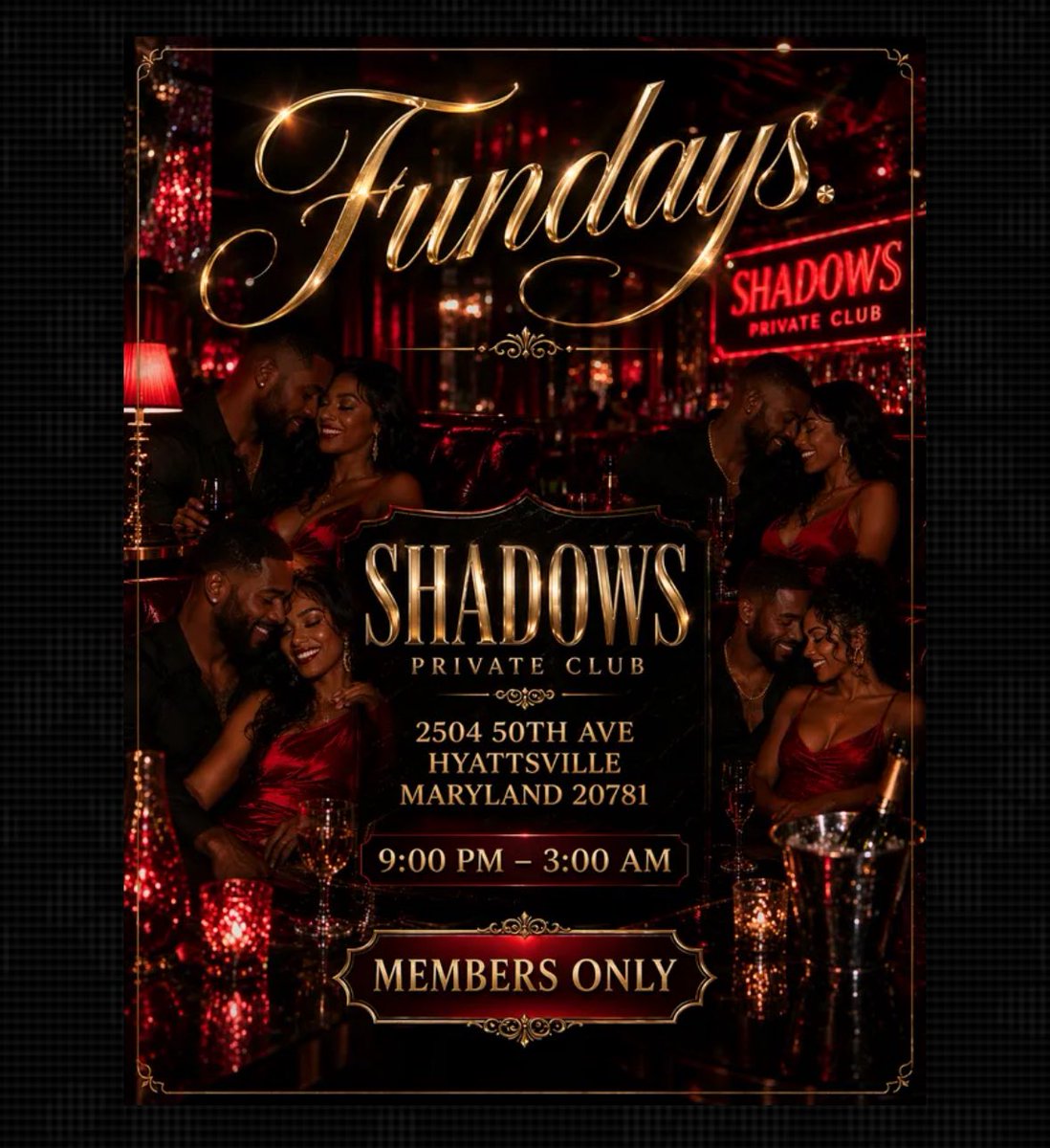 Shadows_Club's tweet photo. This week @ Shadows — where elegance meets the turn-up. Dress to impress, dance like you own the night. 🎊🥳

#party #nightlife #club #dmv #parties
Part 2 https://t.co/jB0ujx36wu