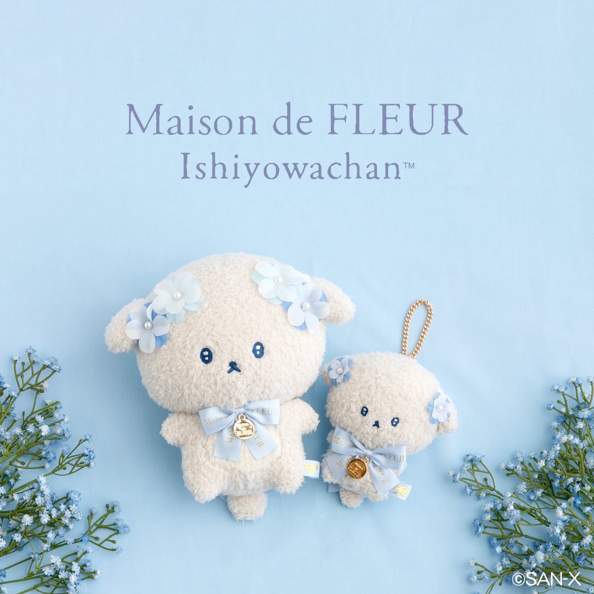 sanx_official's tweet photo. 大人気ブランド「Maison de FLEUR」と
いしよわちゃんの特別コラボアイテムが初登場✨ 
 
限定アートを使用した新作
全6アイテムを展開いたします🎀
ポストカードのノベルティも🎶
 
⬇詳しくはこちらをチェック！
https://t.co/0KN0B7S5ao https://t.co/aVxd2Shfda