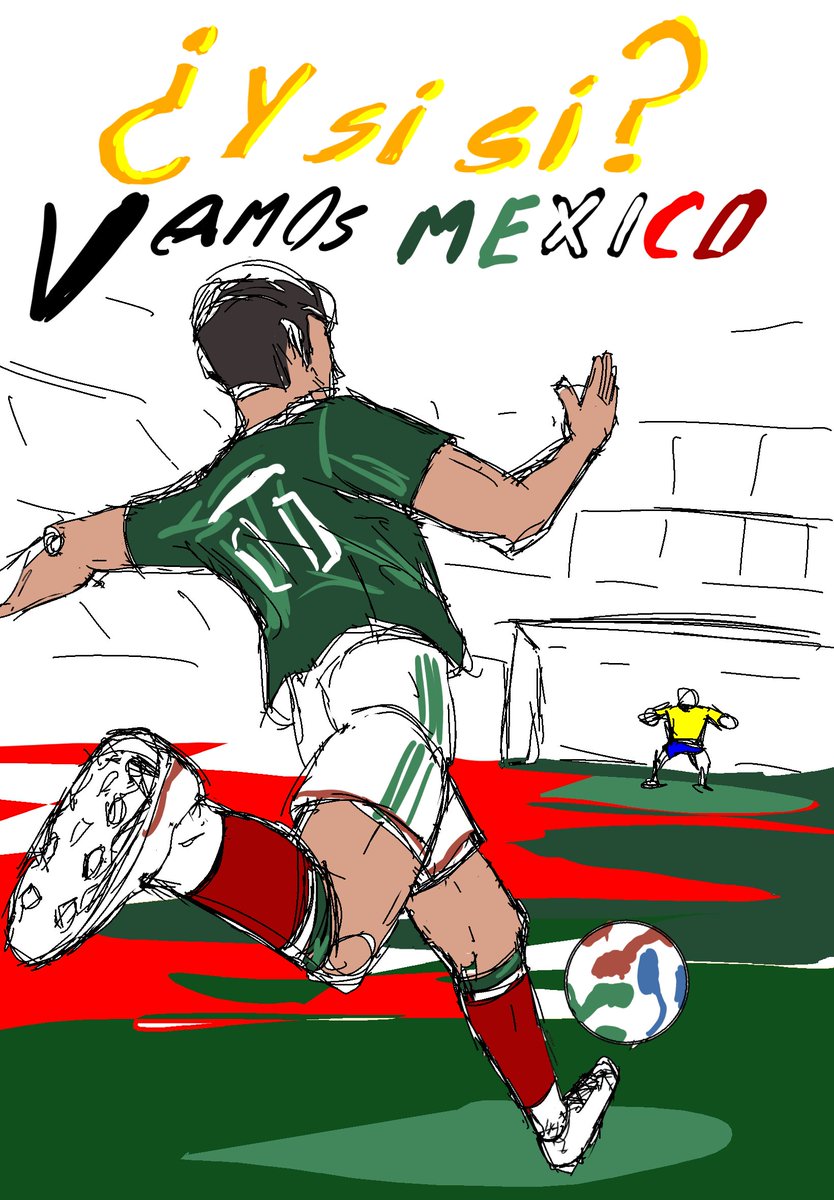 NeriAD2o's tweet photo. ¿Y si sí? Y si esta tarde elegimos creer

#Mexico #SelecciónMexicana #YSiSí #FIFAWorldCup #Fútbol https://t.co/XXzwTPQCkQ