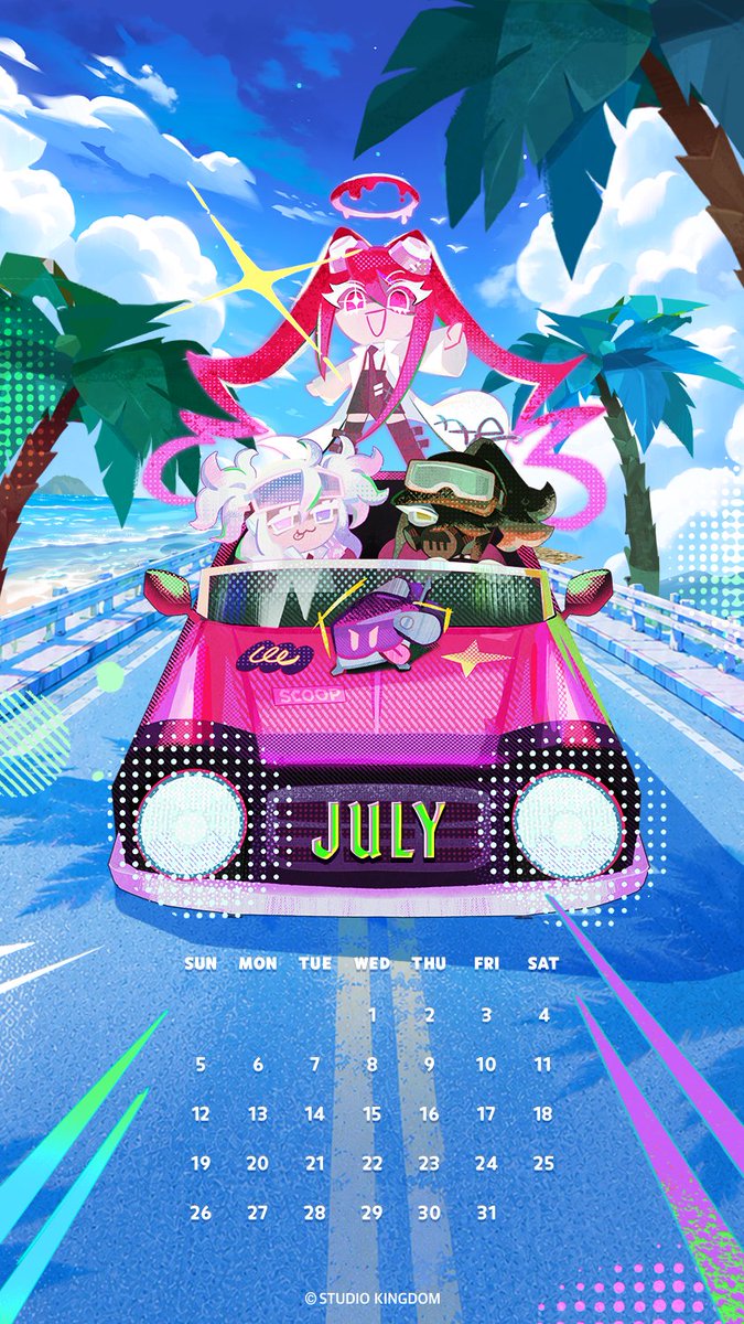 CRKingdomJP's tweet photo. 🛻SCOOPエージェントと楽しむ夏の7月スマホ壁紙イベント!☀️

📝本投稿のコメントにスマホ壁紙📱を7月カレンダーに変えたスクショ/サーバー名/王国名を投稿しよう!
抽選で10名様に1,000💎をプレゼント🎁

📆〆7/7
🏆当選発表:7/10 https://t.co/Meb1hEb5xp