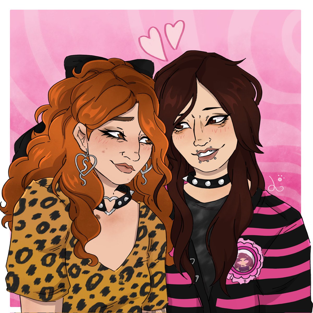 LadySandbox's tweet photo. Little art dump of stuff I did featuring my pretty gf and I.
#art https://t.co/C02O3cg72w
