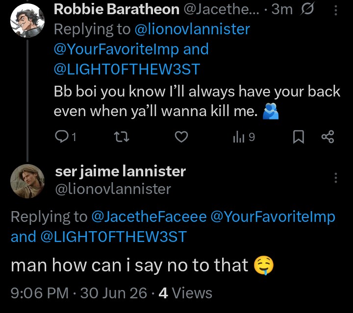 YourFavoriteImp's tweet photo. ...I'm retiring and moving to the Dreadfort 😒 never want to see any of these BUMS again. https://t.co/6egbEdxhkE