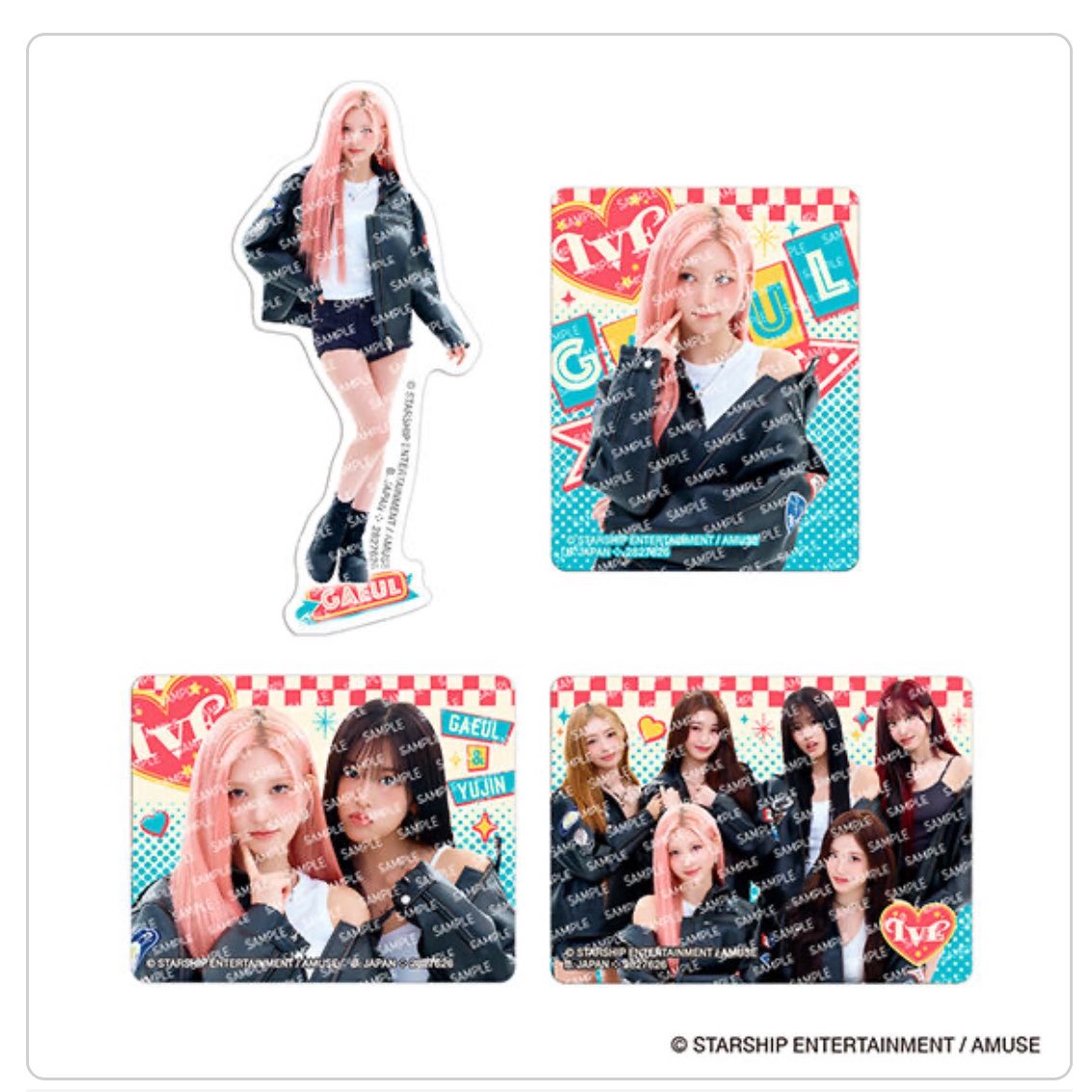 liz_riri's tweet photo. IVEちゃんたちのフラットガシャポン、7月第2週から発売〜‼️‼️
ステッカーコレクションめっちゃ可愛い😭 https://t.co/kBtATUGIyW