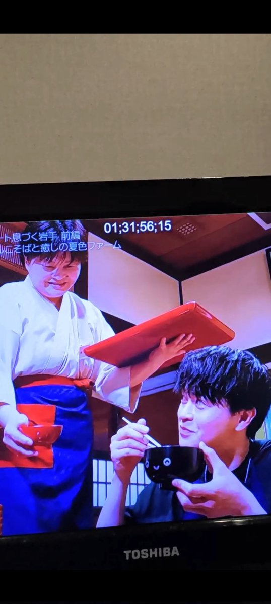 utsukusii_bstbs's tweet photo. こんや！よる９時！BS-TBS
#瀬戸康史 ！アート息づく岩手へ前編
挑戦！名物わんこそばと癒しの夏色ファーム

ナレーションの様子と
見どころ(おどろき平)は
公式Instagramで！

#美しい日本に出会う旅
#井上芳雄  #松下洸平
#岩手 #盛岡 #南部せんべい #わんこそば
#盛岡手づくり村   #小岩井農場 https://t.co/zfbrxQr4wA