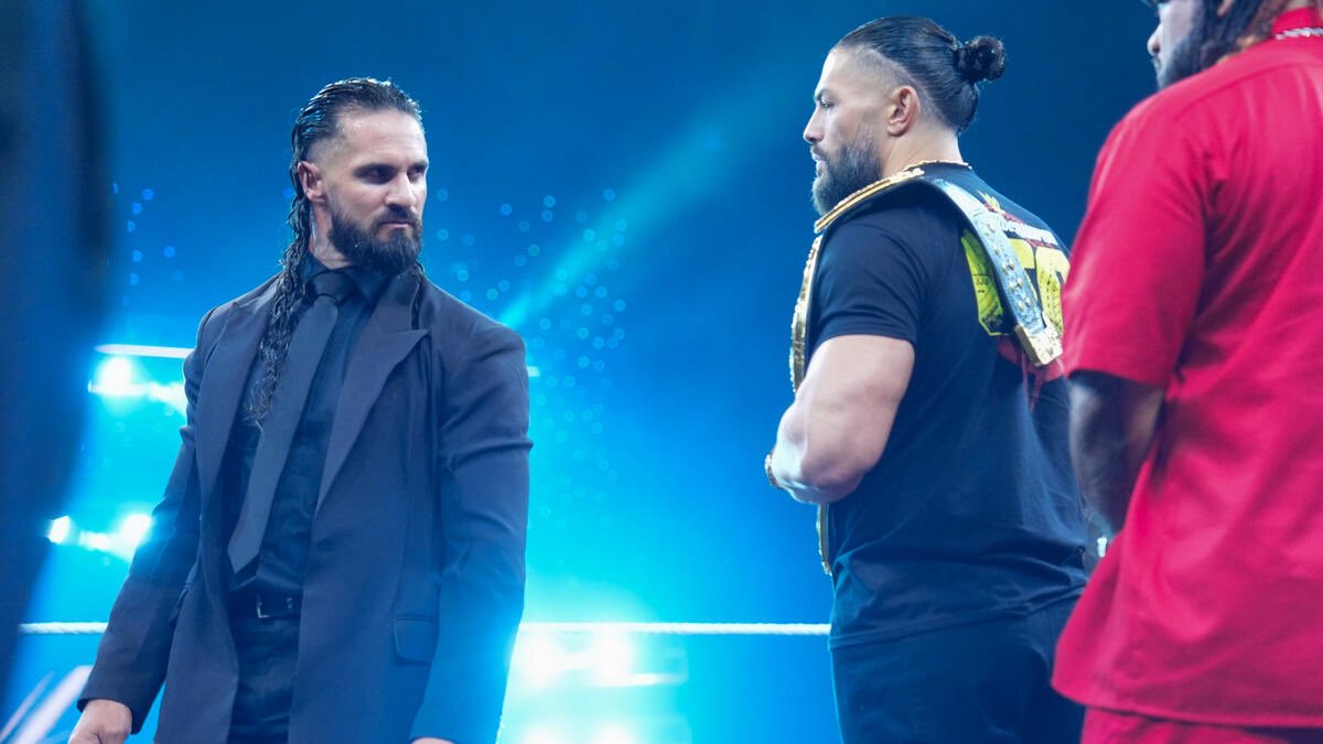 _RElGNSSECTION's tweet photo. Roman Reigns vs Seth Rollins 
Brother vs Brother 
14 years in the making 
One Last Dance
SummerSlam 
“We are much closer to the end than we are to the beginning” https://t.co/e5uYaVpJOa