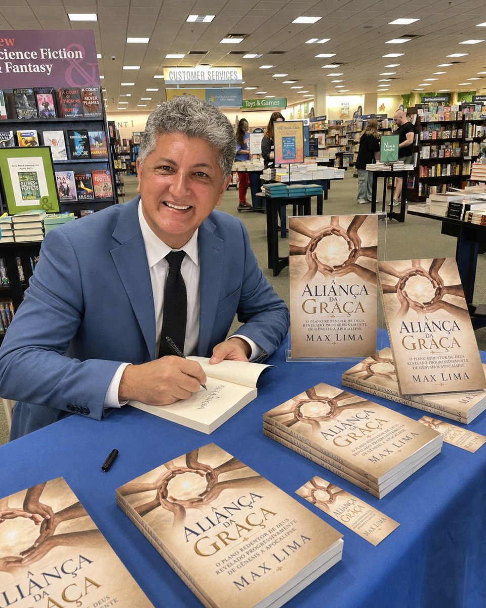 maxferlim's tweet photo. Tenho a alegria de anunciar que a versão impressa do meu livro A Aliança da Graça já pode ser adquirida nos Estados Unidos pela Amazon e, em breve, estará disponível também em outras livrarias.
#AAliançaDaGraça #MaxLima #MaximinoLima #LivroCristão #LiteraturaCristã https://t.co/bXnpkSVr7I