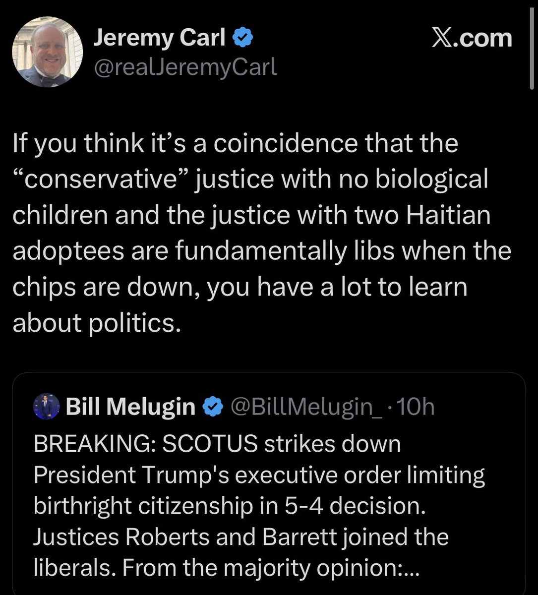 ewong's tweet photo. Jeremy Carl had to withdraw his nomination to be a top State Dept. official under Trump after senators pressed him on his remarks on challenges to “white culture” in a multi-racial America. https://t.co/NMCaZHFybM