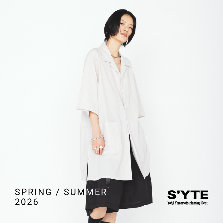 YohjiThe's tweet photo. 【NEW IN】S'YTE
▼詳しくは下記をチェック
https://t.co/hOuWoLRcNS
#yohjiyamamoto #ヨウジヤマモト
#syte
#theshopyohjiyamamoto https://t.co/V6QNUfrryh