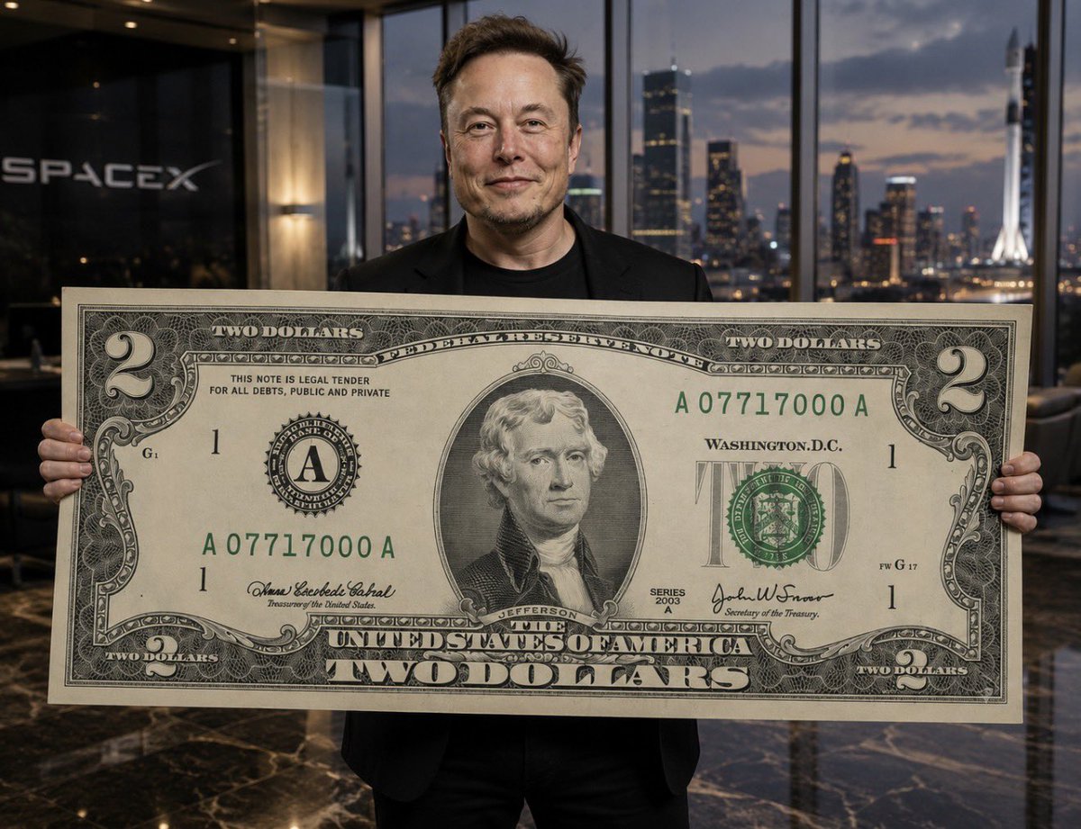 LibertyNut1's tweet photo. Be honest!

Have you ever had an actual $2 bill before? 

Yes or No https://t.co/kXkbWFU0wK
