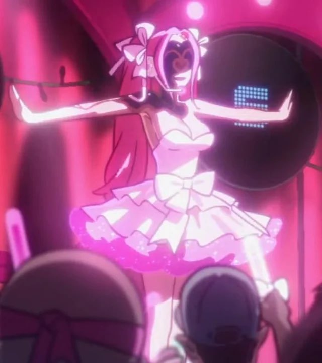 spikeloid's tweet photo. I’m sure someone has already pointed this out, but I think it’s interesting how zombie Mizi’s dress resembles Mima’s dress in perfect blue https://t.co/VJkX25alPP
