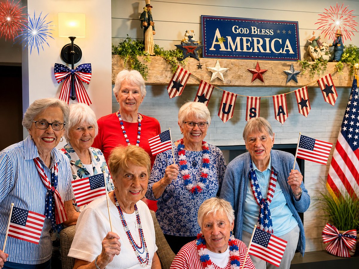 GoldenYearsWi's tweet photo. We're excited to celebrate 250 years of America... and while we've got a lot of wisdom around here, we just want to clarify one thing - none of us were around when it all began!! We're old, but not that old!

Wishing everyone a safe, joyful, and festive Independence Day! https://t.co/ywFX3cRBL7