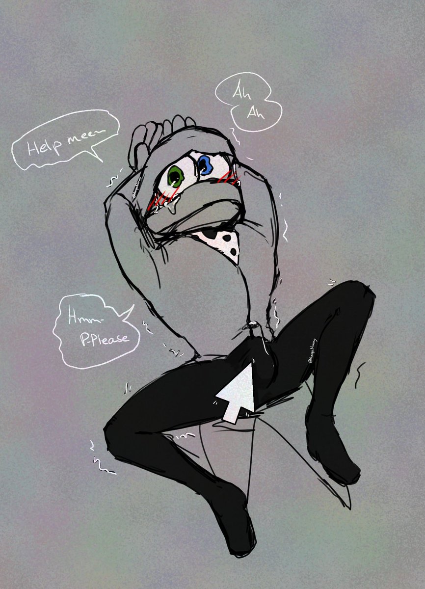AwqaHuaine's tweet photo. #genitalcircus #caine 

He is so needy.🎪💕 https://t.co/9lDD2BLj7y