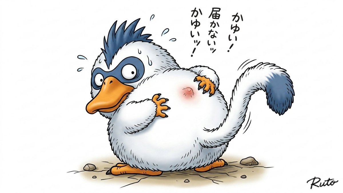 ruto_ruto55's tweet photo. 背中がめちゃくちゃ痒いのに、腕が絶望的に短すぎて全く届かない「ももんじゃ」
#ドラクエ #イラスト #ファンアート #ももんじゃ #DQ https://t.co/3jc8aLffFk