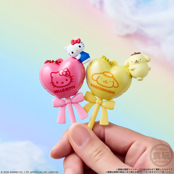 lovefan_net's tweet photo. 2026年8月3日発売

サンリオキャラクターズ バルーンポップチャーム&amp;グミ

https://t.co/lxvulNHPxG https://t.co/wIbcS7IoHQ