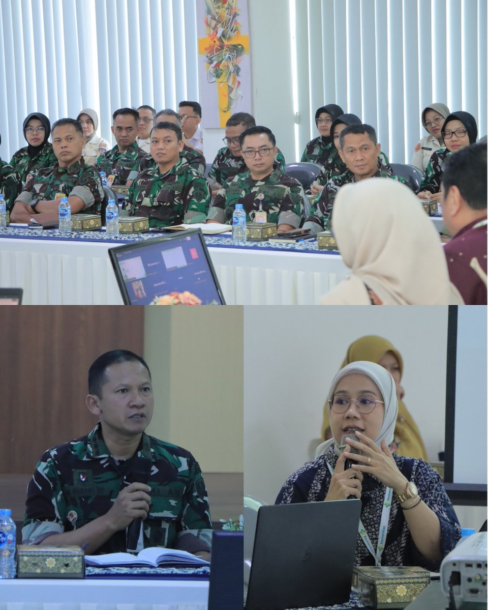 RspauH's tweet photo. Dalam upaya memperkuat pembangunan Zona Integritas menuju predikat Wilayah Birokrasi Bersih dan Melayani (WBBM), RSPAU dr. S. Hardjolukito melaksanakan kunjungan Forum Group Discussion (FGD) ke Balai Besar Laboratorium Kesehatan Masyarakat (BB Labkesmas) Yogyakarta. https://t.co/AvCFSLANJo