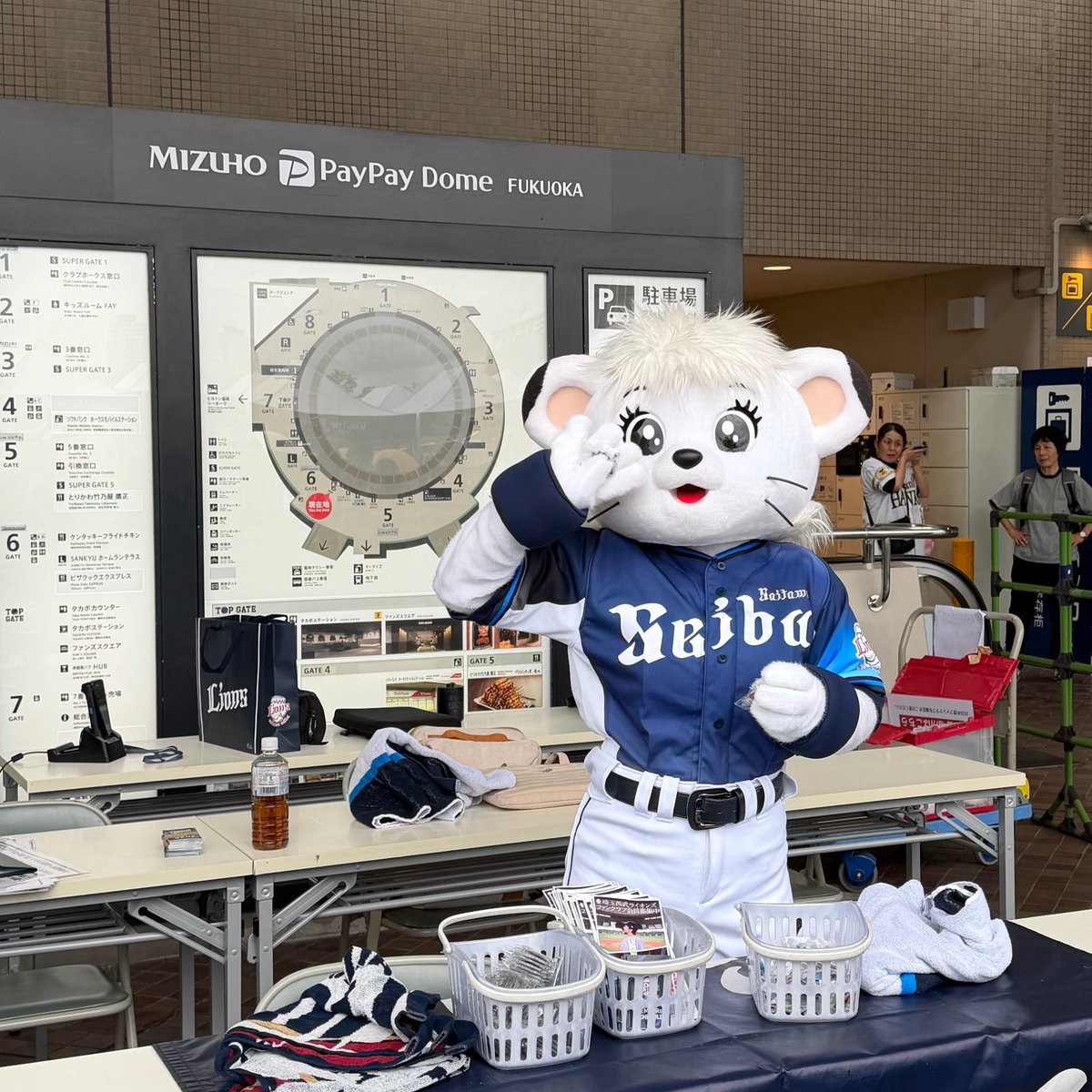 mn___s06's tweet photo. ビジター応援デー🦁✨ https://t.co/rQOeigKBZ9
