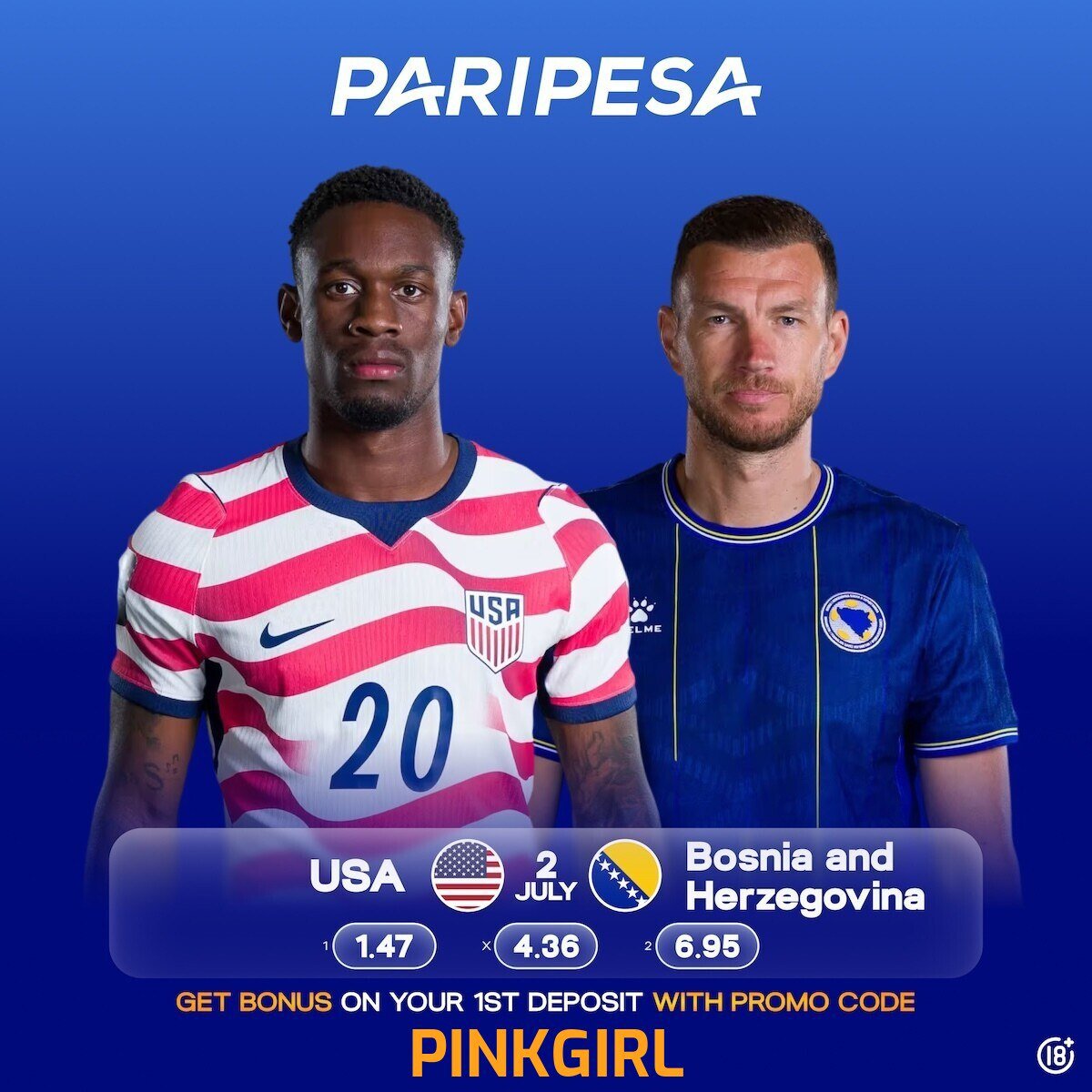 pink_girrll's tweet photo. BET OF THE DAY ON @PariPesaNigeria

Booking Code: K36PS

Don’t have account on PARIPESA? 

Register here 
👉🏻 https://t.co/jLPevnoert

APP download link 
👉🏻 https://t.co/p1O19bTlhj

Get up to 230,000 NGN welcome bonus

Promo code 
👉🏻 PINKGIRL https://t.co/lEYRO69FVL