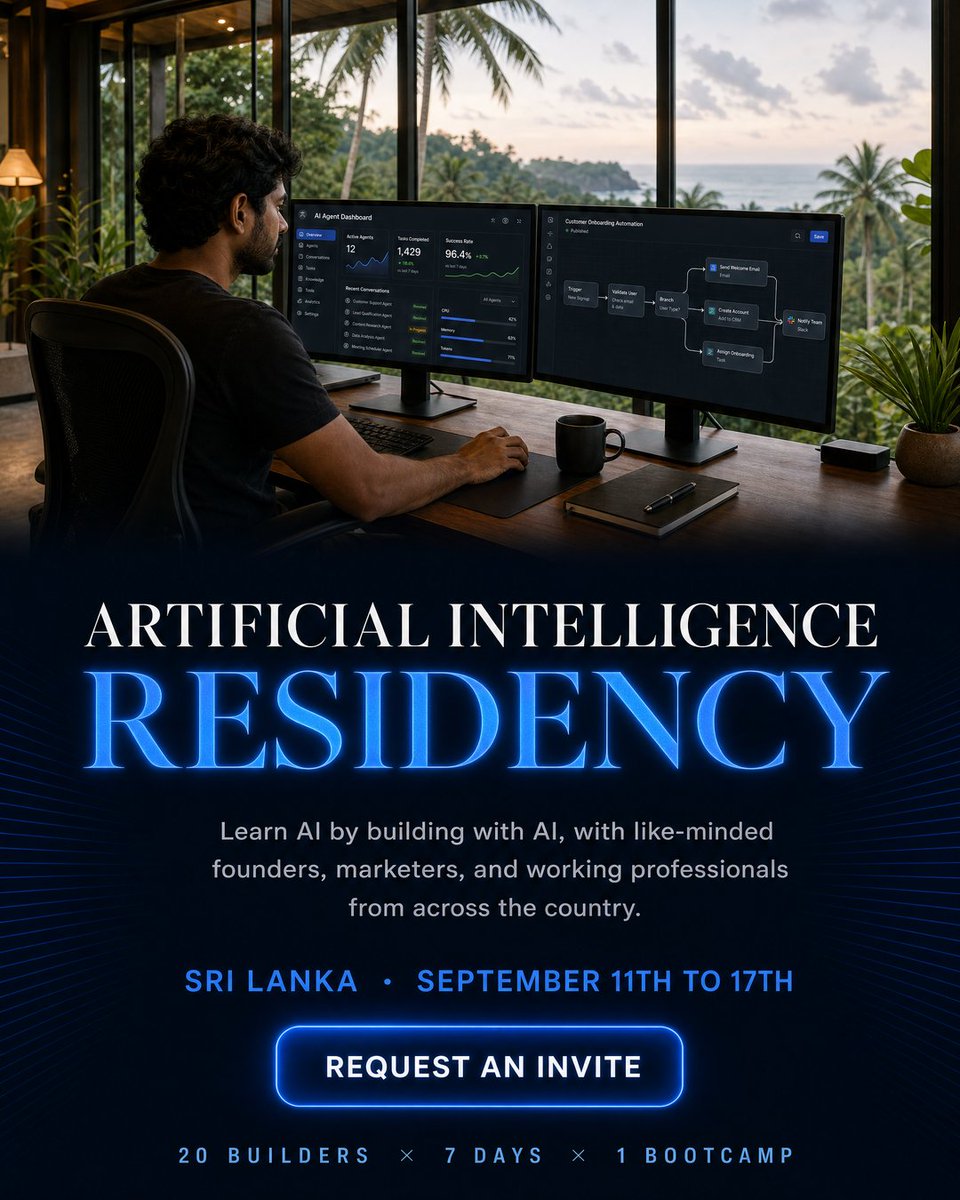 LevelUp_edu's tweet photo. it's happening!!!
20 founders and builders, 7 days, 1 bootcamp - to learn AI and build with it.

-for founders who want to adapt their existing business to AI and builders who want to build their ai native business

mentorship from ai experts, late night talks, friends for life.