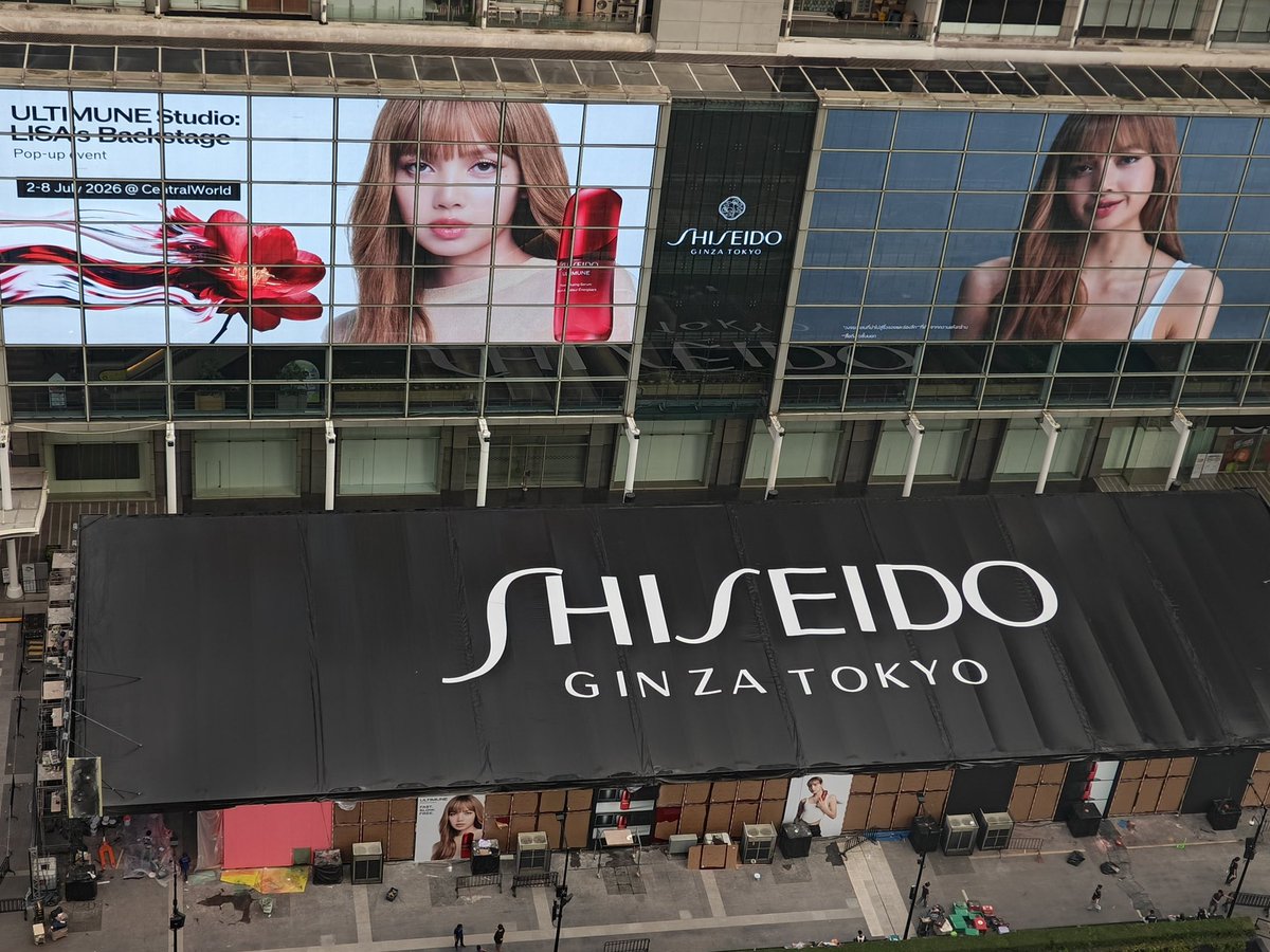 LaliceUpdates's tweet photo. “…SHISEIDO would like to invite you to join "ULTIMUNE STUDIO: LISA's Backstage", the BRAND’S GREATEST ASIA-PACIFIC EVENT at @centralwOrld to convey inspiration through ULTIMUNE, a globally recognized iconic serum. (July 03, 2026 - Friday 📍FAN ZONE SQUARE A) 

Invite everyone to a journey of experience that embraces all senses through the perfect combination of beauty, creativity and contemporary culture with the appearance of "#LISA" the Global Ambassador who is loved by Thai people and fans around the world…” 

c/o K_Mad_Bad 

@wearelloud @SHISEIDO_brand 

#LISAwithULTIMUNE #SHISEIDO #ULTIMUNE #LISAxSHISEIDO #ULTIMUNESTUDIOatCENTRALWORLD #ShiseidoThailand #centralwOrld