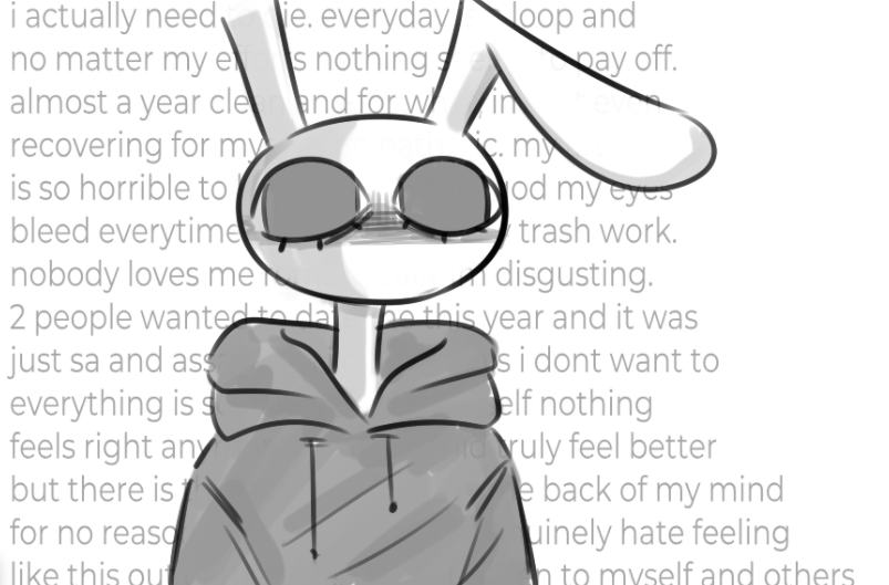 clnnapupp's tweet photo. dropping vent art instead of a normal art piece sorry. been so miserable today and it's 1am so uh goodnight
#tadc https://t.co/HVg3Tyjlqj