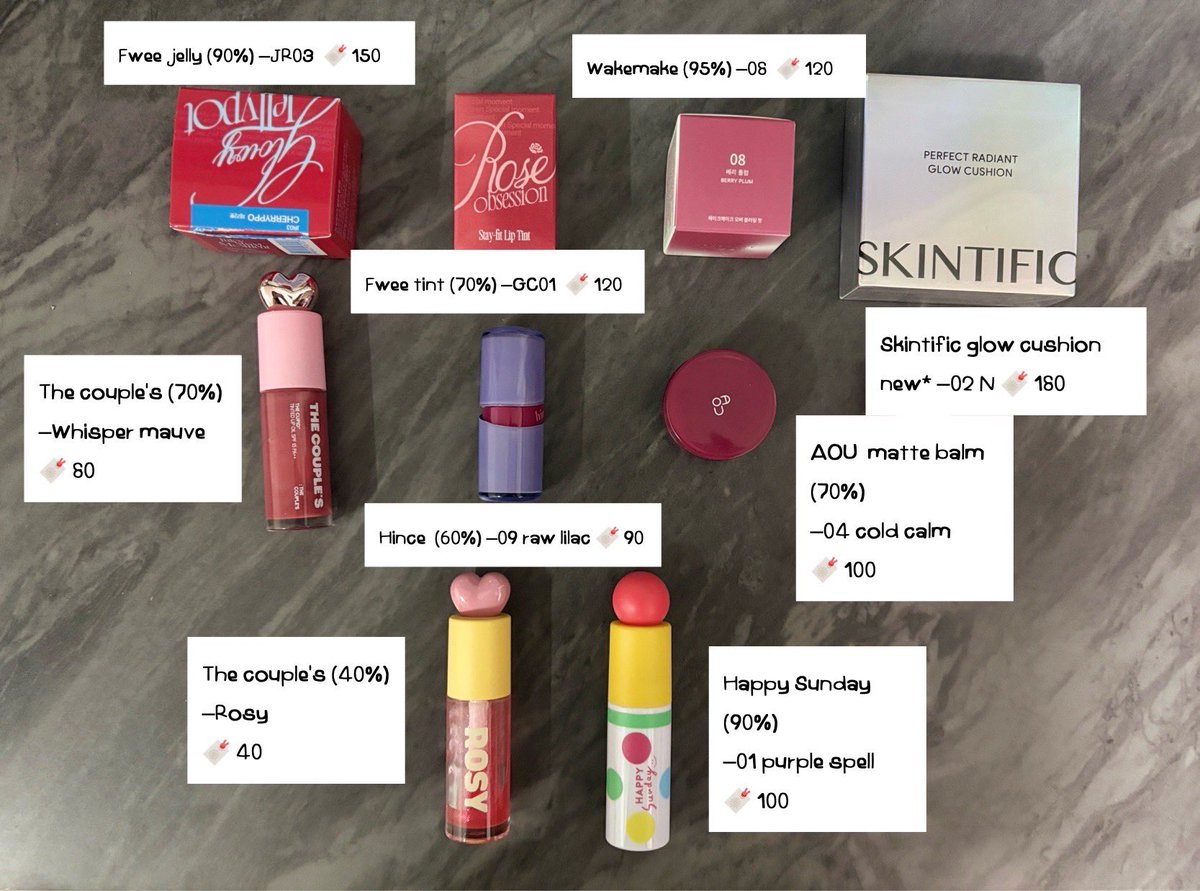 beaibaby's tweet photo. ส่งต่อค่า ราคาตามรูปเลยน้าคับ🙆🏻‍♀️♥️
📮🛵 — 30 บาท (เหมา)
 #ส่งต่อเครื่องสำอาง #ส่งต่อเครื่องสำอางมือสอง #ส่งต่อ https://t.co/Z5wDK0DUqn