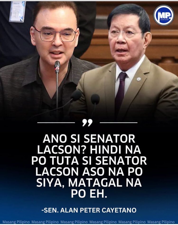 BotzkyD's tweet photo. @PhilippineStar @onenewsph Si Pinky lacson😂 https://t.co/kQPvVjjxE6