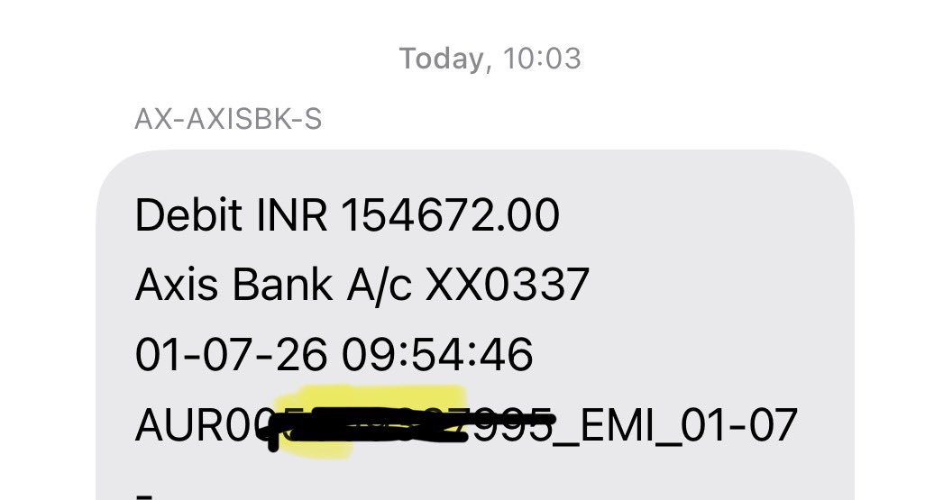 SandeepMall's tweet photo. Debt free for the first time since I bought my first car in the mid 90s.
I am debt averse by nature. Every loan for a home or a car came with guilt. Why upgrade if I don’t have the cash.
But the businessman in me knew better. My own money, put to work, earned more than the interest I paid.
Today every car in our garage is fully ours.
