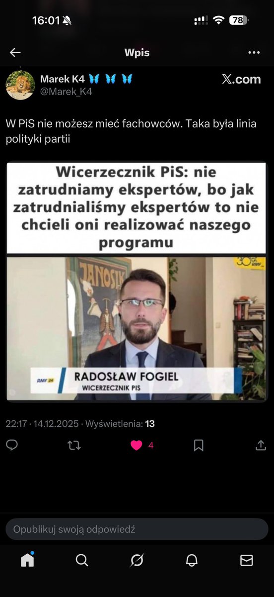 Zorgigor's tweet photo. @KG86112 No widać widać że każda afera PiS ci nie przeszkadza . Tylko napełnianie głowy gownem z republiki https://t.co/Ef6SKSr6Oa