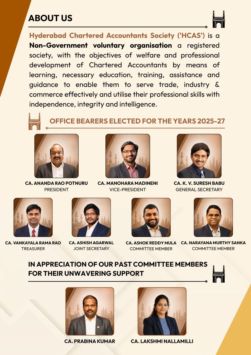 Hyderabadchart2's tweet photo. HCAS CA's Conclave 2026

🕙 Time: 9:30 AM – 6:00 PM
📍 Venue: The Park, Hyderabad
📅 Date: 4th July 2026

🎟️ Register now by scanning the QR code or visit https://t.co/f8BfloAtr4 https://t.co/qdiqybp6J4