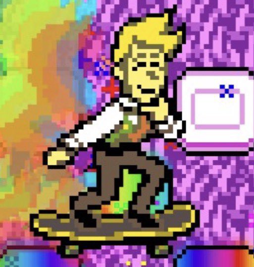 cherry55652's tweet photo. @buffys Things are already bad enough so here’s skateboarding flowery https://t.co/iqN6aJm7QA