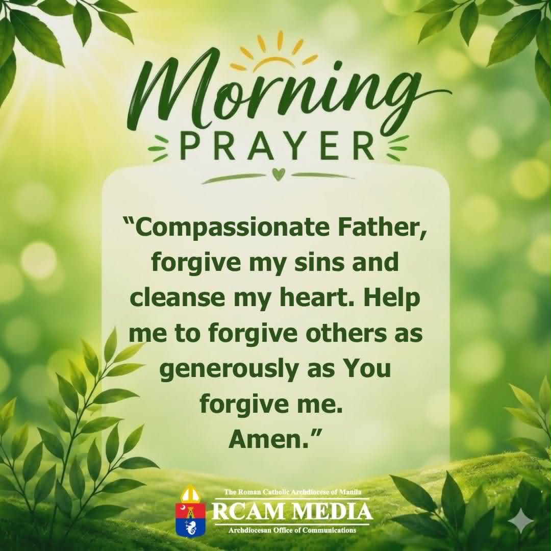 rcamaoc's tweet photo. Peace, joy, and blessings today. 🙏
#RCAMMedia
#TeamAOC
#ArchdioceseofManila
#WeAreManila
#MorningPrayer https://t.co/jh1VJGsDYm