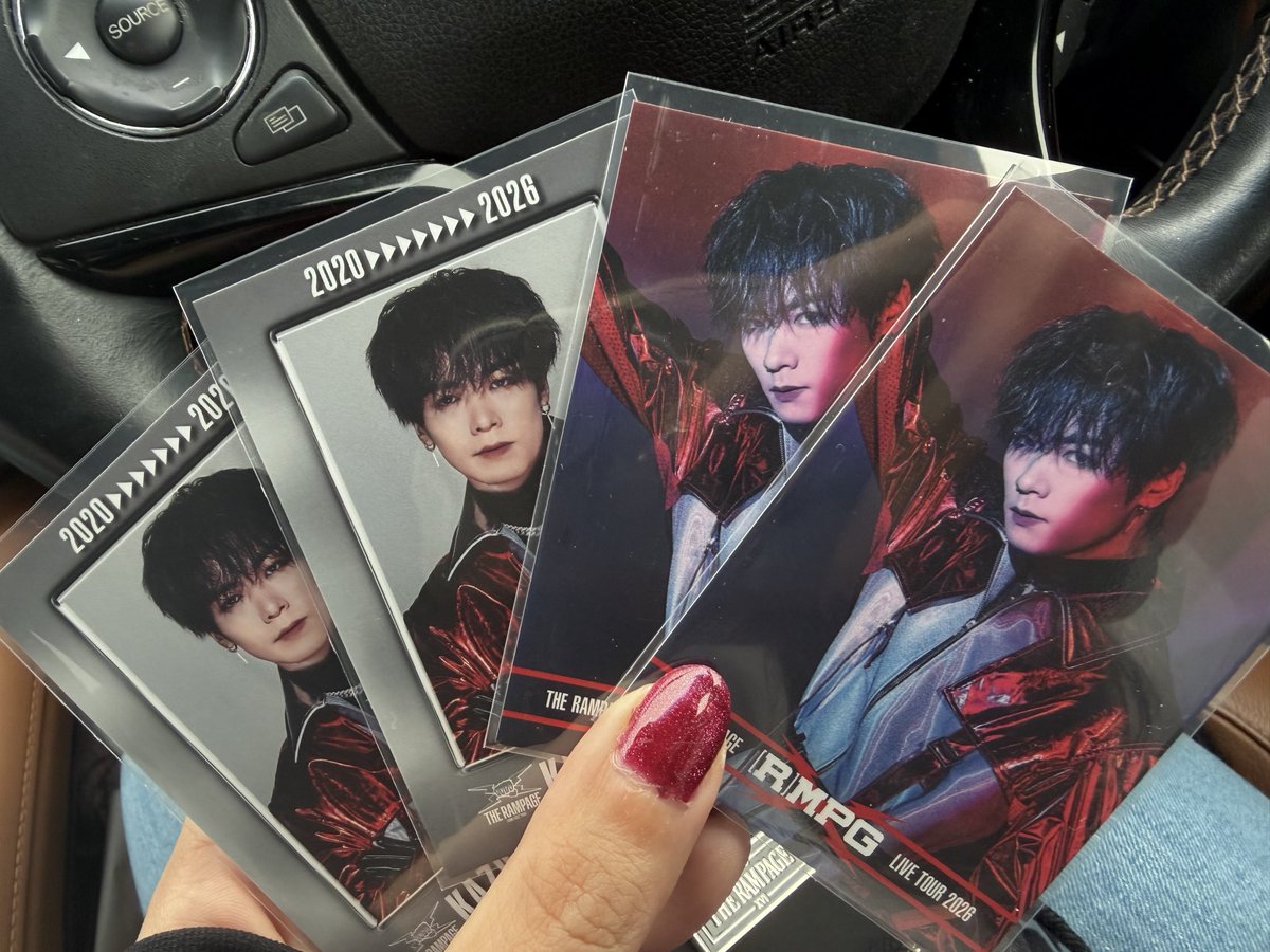 AKIIE9's tweet photo. THE RAMPAGE LIVE TOUR 2026 (R)MPG
ランペ RMPG ガチャ 交換 フォトカ交換

譲▶︎川村壱馬 吉野北人 藤原樹 岩谷翔吾 RIKU

求▶買取
神谷健太 
長谷川慎(証明写真) 
鈴木昴秀フォトカ シクレのみ

静岡、エコパにて現地交換できる方
いましたらご連絡お願いします🙇‍♀️ https://t.co/s3LMFeFsbm
