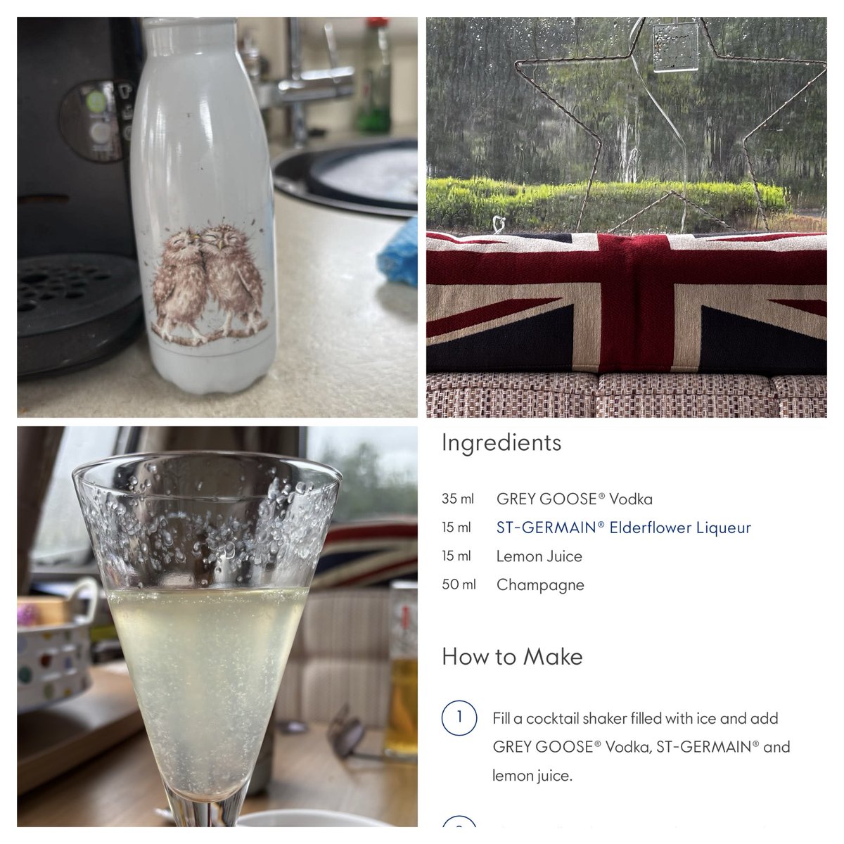 lizzie_lamb's tweet photo. Yep -still in Scotland.π΄σ §σ ’σ ³σ £σ ΄σ Ώ
Yep - still raining. βοΈ
I thought Iβd get even wetter so made this cocktail.
βSparks Flyβ
Slainte Matha
#amnotwriting https://t.co/mcbn3Vg392