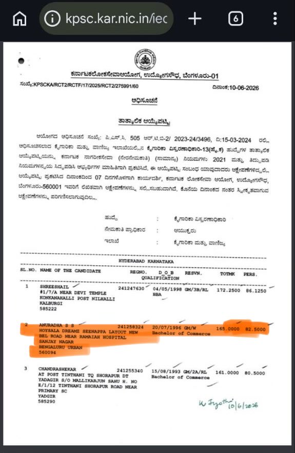 AKSSAofficial's tweet photo. KPSC ಮುಚ್ಚುವ ಸಮಯ ಬಂದಿದೆ.

ಈಗಾಗಲೇ ಆಗಿರುವ ಎಲ್ಲಾ ಪರೀಕ್ಷೆಗಳಲ್ಲಿ ಅಕ್ರಮ ಆಗಿದೆ ಕೂಡಲೇ  CBI  ತನಿಖೆ ಆಗಬೇಕು ತಪ್ಪಿತಸ್ಥರಿಗೆ  ಗಲ್ಲು ಶಿಕ್ಷೆ ಆಗಬೇಕು. @DKShivakumar @shalinirajnish 

@eshwar_khandre @HKPatilINC @NCheluvarayaS @blsanthosh @BJP4Karnataka @INCKarnataka @publictvnews @AsianetNewsSN @prajavani @KannadaPrabha @shalinirajnish @BasanagoudaBJP @Dr_Yathindra_S @RLR_BTM @ashwaveganews @BasanagoudaBJP @PriyankKharge @DKShivakumar @tv9kannada @Sowmyareddyr  @KhMuniyappa @byrathi_suresh @sstangadagi @RahulGandhi @iShivanandpatil @MBPatil @dineshgrao @BZZameerAhmedK @krishnabgowda @laxmi_hebbalkar @dsudhakar2727 @DrParameshwara