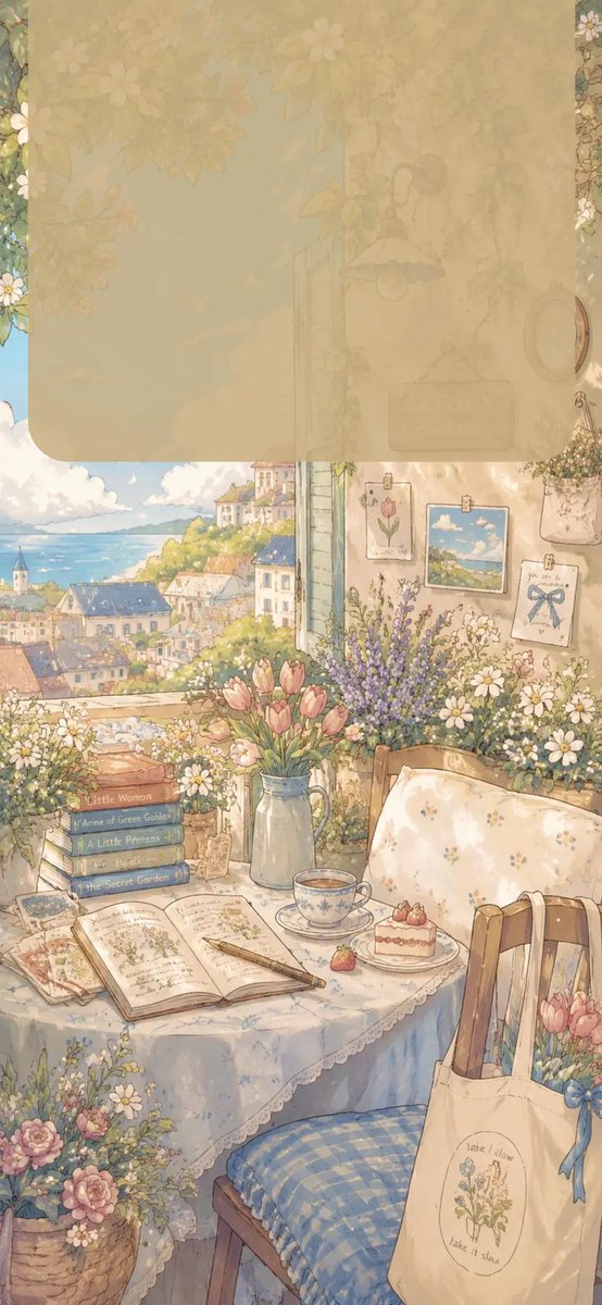 90sAnimeClub's tweet photo. Le Petit Bonheur wallpaper https://t.co/dOm9VMsFh3