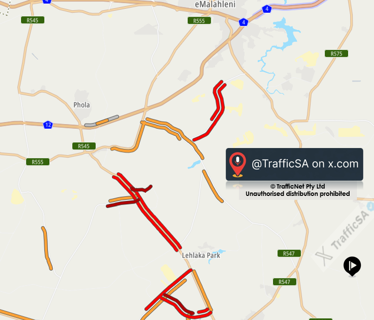 TrafficSA's tweet photo. Mpumalanga - HEAVY MIST:  south of the N12 Highway https://t.co/zQYedgPTOh