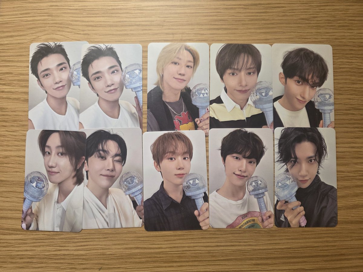 mintori01's tweet photo. SEVENTEEN CARAT LAND CARAT ZONE トレカ 買取 2026 ケレン セブチ 交換 

【譲】画像

【求】900円/人+送料

今更かもしれませんが、、求めている方いらっしゃいましたらお声掛けくださいㅠㅠ
 #セブチ買取  #セブチ交換 https://t.co/aJCvLnv2T0