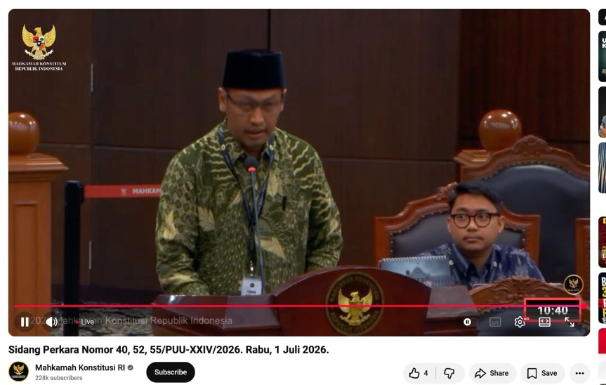 kaboooyyy's tweet photo. Dan ternyata, Ahli DPR dalam gugatan MBG di anggaran pendidikan adalah Dekan FH UI, dekan saya sendiri, Bapak Parulian Paidi Aritonang. Betapa kecewanya dan sedihnya saya ketika menyaksikan hal tersebut dan vis a vis dengannya di MK. https://t.co/9FWHrNMONc