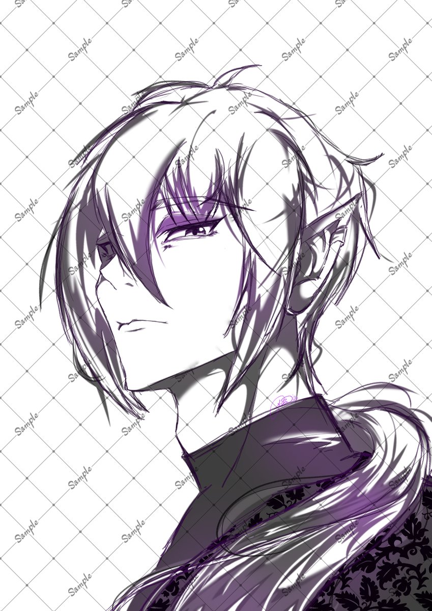 RainaMeginley's tweet photo. Couldn't sleep. Wanted to sketch while listening to music instead. This happened. Have a headshot of Dante. #amwriting Sometimes it's freeing to be messy. 

Read his story: https://t.co/PA4jTiEmiF https://t.co/3dxxVFjh3g