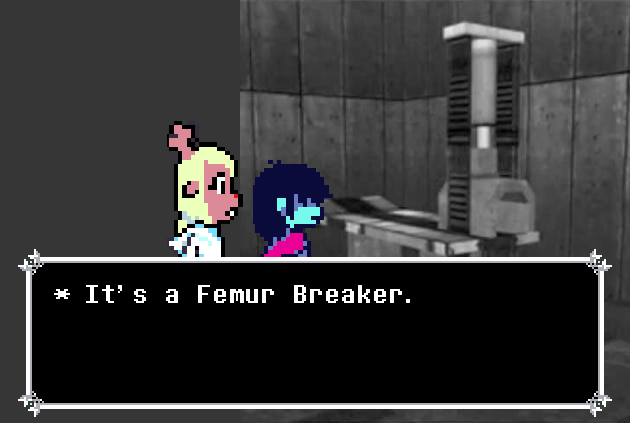 HuneeBruh's tweet photo. This is what 90% of Noelle's lines are like https://t.co/1Iadiry2Yf
