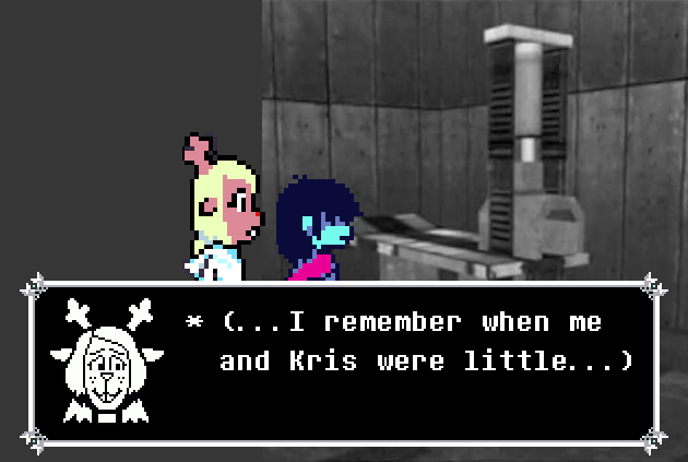HuneeBruh's tweet photo. This is what 90% of Noelle's lines are like https://t.co/1Iadiry2Yf
