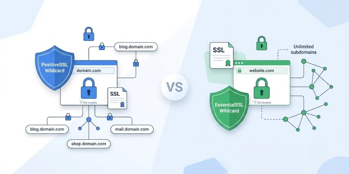 WeSSLInsights's tweet photo. 🔒 PositiveSSL Wildcard vs EssentialSSL Wildcard
🤔 Same encryption, different warranty - here's the wildcard cert that wins on value.
➡️ https://t.co/6Gj6TlbSH5
#WildcardSSL #SSLCertificate #Sectigo #CyberSecurity #SSLInsights https://t.co/ruNaZuEUHN
