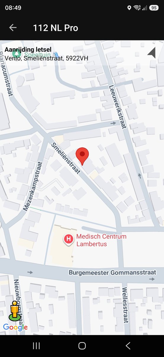 Aanrijding vermoedelijk met letsel in Venlo