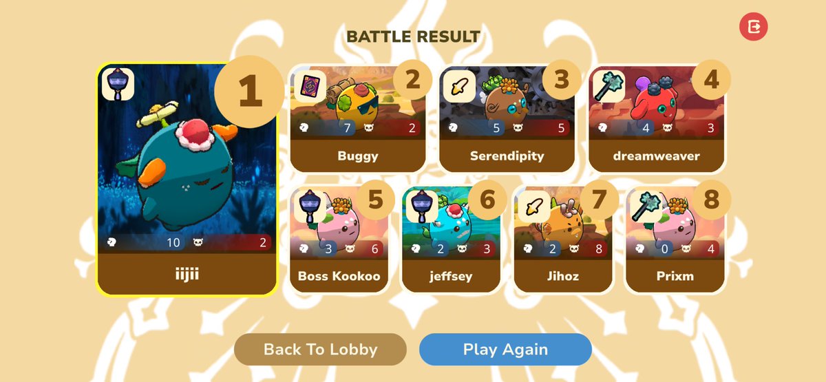0xiijii's tweet photo. My bad for having so much fun chasing and hunting @Jihoz_Axie on Atia's Legacy.
#AtiasLegacy #Playtest3 #AxieInfinity #RoninNetwork https://t.co/CFuNkdzLvh